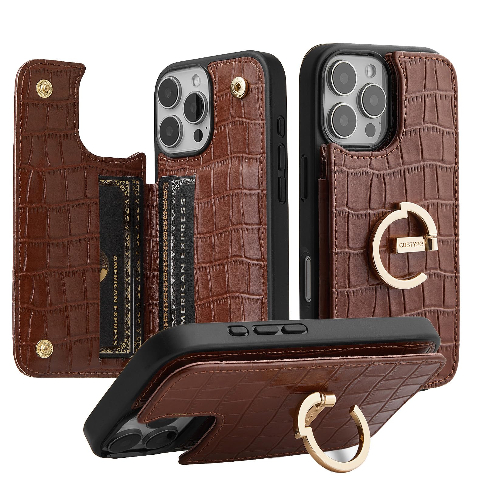 Amazon.co.jp: CUSTYPE iPhone 16 Pro Max対応 ウォレットケース